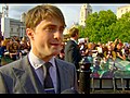 EXCLUSIVE Daniel Radcliffe on amp 039 amazing fans amp 039  | BahVideo.com