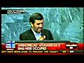 Iranian President Ahmadinejad speech 911 at UN United Nations 9 23 2010 US Delegation walks walk out | BahVideo.com