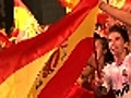 Fiesta in Spain agony in Netherlands after  | BahVideo.com
