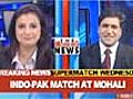 Indo-Pak clash Clear skies in Mohali | BahVideo.com