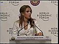 Queen Rania in Davos | BahVideo.com