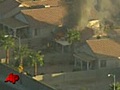 Raw Video Aircraft Crashes Into House | BahVideo.com