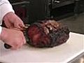 How To Carve A Standing Rib Roast | BahVideo.com