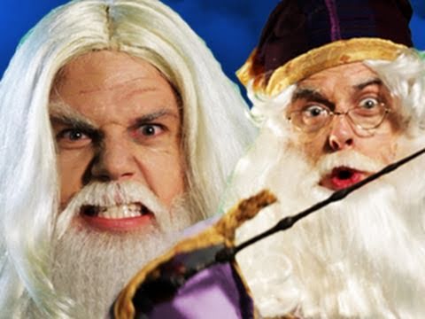 Gandalf vs Dumbledore amp 32 amp 32 Epic Rap Battles of History 11 | BahVideo.com