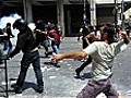 Greek police make arrests as anger spills over  | BahVideo.com