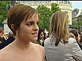 Emma dazzles for Harry Potter | BahVideo.com