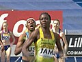 2011 World Youth Championships Jamaica wins girls medley relay | BahVideo.com