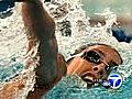 Ex-Olympian Janet Evans breaks new record | BahVideo.com
