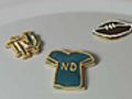 How to Decorate Cookies for a Notre Dame Fighting Irish Game | BahVideo.com
