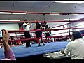 Gisselle Villarreal rd 2 TKO boxing show | BahVideo.com