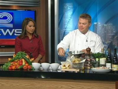 Making Meals With Marcus Restaurants: Falafel Sandwich | BahVideo.com