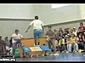 Feci ve komik jimnastik kazas  | BahVideo.com