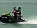Royalty Free Stock Video HD Footage Jet Ski  | BahVideo.com