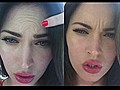 Exklusiv Das Gesicht von Megan Fox | BahVideo.com