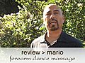 Mario review Forearm Dance Massage | BahVideo.com