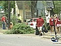 Church Volunteers Hold Massive Neighborhood Clean | BahVideo.com