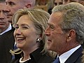 Bipartisanship at Former First Lady Betty Ford s Funeral | BahVideo.com