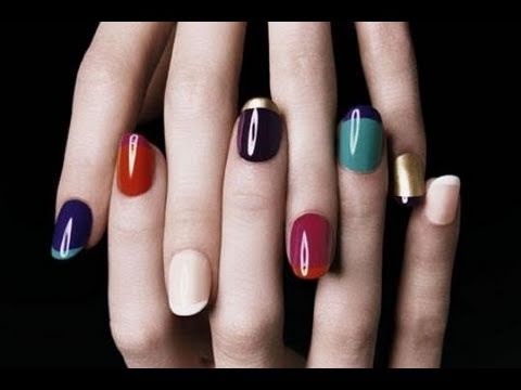 Manicure French Colorata | BahVideo.com