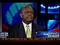 Hannity Throws Softballs At Herman Cain Over  | BahVideo.com