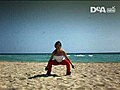 Fitness in spiaggia esercizi per gambe e glutei | BahVideo.com