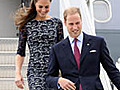 Watch Prince William and Kate Middleton Arrive in Canada | BahVideo.com