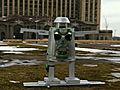 RoboCop statue on display | BahVideo.com