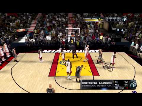 NBA 2K11 My Player Playoffs - NFG3 - 3-0  | BahVideo.com
