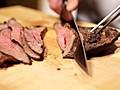 How to Slice Flank Steak | BahVideo.com