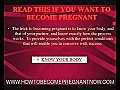 Tips On How To Become Pregnant - Become  | BahVideo.com