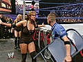 WWE Extras - Vengeance 2003 Stephanie McMahon Vs Sable | BahVideo.com