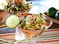 Spicy Mexican Shrimp amp Avocado Cocktail | BahVideo.com