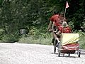 Family Taking Six-Seat Bike On RAGBRAI | BahVideo.com