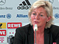 Silvia Neid Immenser Druck auf die Mannschaft  | BahVideo.com