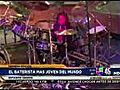 Juli n Pav n el baterista m s peque o del mundo | BahVideo.com