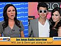 Joe Jonas Talks Demi amp Tour With Ryan Seacrest | BahVideo.com