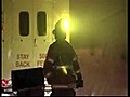 OH TRAIN DERAIL FLAMES | BahVideo.com