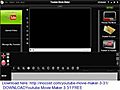 DOWNLOADYoutube Movie Maker 3 31 FREE | BahVideo.com