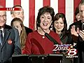 Sen Collins Victory Speech | BahVideo.com