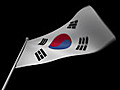 South Korea Flag Stock Footage | BahVideo.com