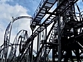 Steepest roller coaster in the world | BahVideo.com