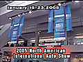 2005 North American International Auto Show | BahVideo.com
