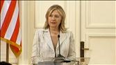 Clinton Backs Greek Recovery | BahVideo.com