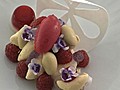 Gourmet Traveller Quay s raspberries and violets | BahVideo.com