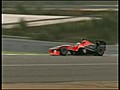 Virgin Racing Formula One Team Testing on Track | BahVideo.com