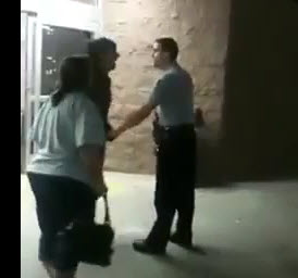 Caught On Cell Phone Woman And Her Husband Get Tazed By Wal-Mart Security Your Going To Be Sorry  | BahVideo.com
