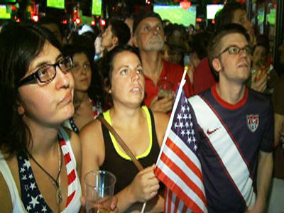 Raw Video: Japan’s World Cup win stuns U.S. fans | BahVideo.com