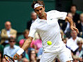 Wimbledon 2011 Jo-Wilfried Tsonga v Roger Federer | BahVideo.com