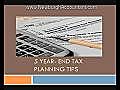 5 Year- End Tax Planning Tips in Newburgh NY | BahVideo.com