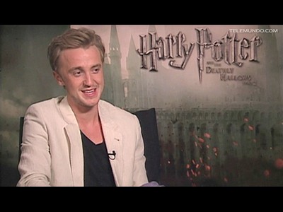 Tom Felton le tiene lastima a Draco Malfoy | BahVideo.com