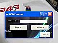 amazing MSN Freezer v1 0 - DOWNLOAD LINK Update Jan 27 2011  | BahVideo.com